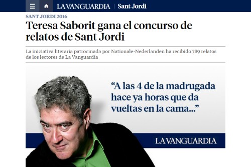 20160418-Teresa_Saborit_guanyadora_concurs_Sant_Jordi_La_Vanguardia_Quim_Monzo