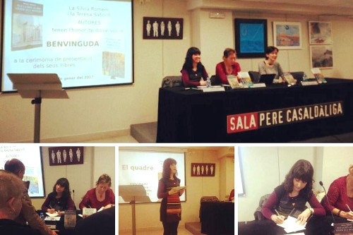 20170112-Presentacio_Barcelona-Llibreria_Claret-Els_llops_ja_no_viuen_als_boscos-Premi_7_lletres-Teresa_Saborit-Colonia_hidraulica_contes-Silvia_Romero
