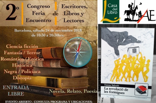 20181115-Congres_Escriptors_Barcelona-La_revolucio_de_les_formigues-Casa_Libro-Teresa_Saborit